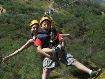 zipline/tirolesa